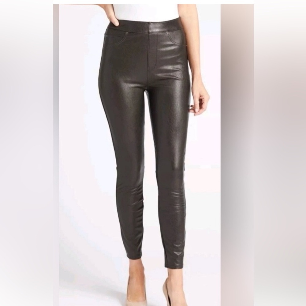 SPANX Leather-Like Skinny Tall Legging - Picture 1 of 11